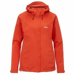 Neu ✔️ Tierra FLON RAIN JACKET W / FLON RAIN JACKET W Frauen - Regenjacke Valiant Red 🔔