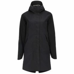 TierraOrtovox Verkaufsladen 17 Blitzangebot ✨ Tierra PACKOAT COAT W Frauen - Regenmantel Black 🔔