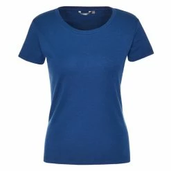 Rabatt 👍 Tierra LANO SOLID TEE W Frauen - T-Shirt Indigo 👏