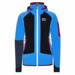 Am billigsten ✨ Ortovox COL BECCHEI JACKET W Frauen - Softshelljacke Sky Blue ✨