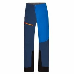 Billig 🌟 Ortovox 3L ORTLER PANTS M Männer - Skihose Blue Lake 😀
