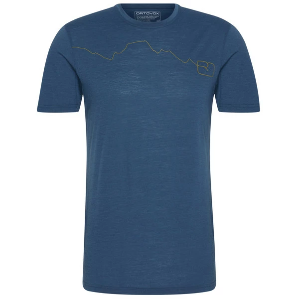 Rabatt 🛒 Ortovox 120 TECOUNTAIN T-SHIRT Männer - Funktionsshirt Blue Lake ✔️ 1 Rabatt 🛒 Ortovox 120 TECOUNTAIN T-SHIRT Männer - Funktionsshirt Blue Lake ✔️