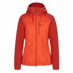 Coupon ⌛ Tierra TEMPLET 2FS HOOD JACKET W Frauen - Übergangsjacke Brick ⌛