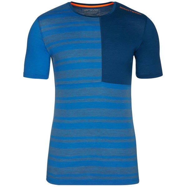 Schlussverkauf 🧨 Ortovox 185 ROCK' N' WOOL SHORT SLEEVE M Männer - Funktionsshirt Just Blue 😍
